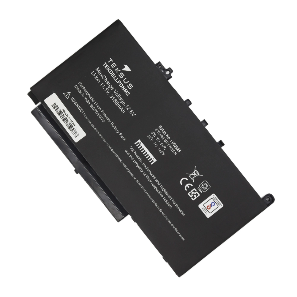 Teksus Laptop Battery Compatible For Dell E7470 | PDNM2 view 3
